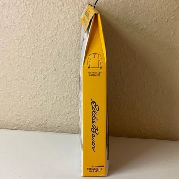 Men’s Eddie Bauer medium weight waffle Henley, new inbox XL ~ L ~ S sizes - Picture 6 of 7